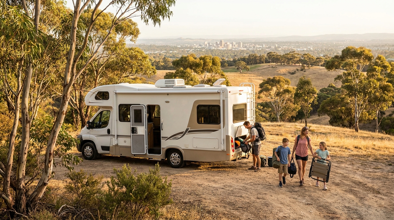 Porady dla rodzin podróżujących kamperem po Adelajdzie – podróż z dziećmi 2026