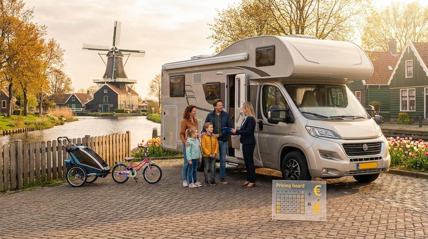 Family RV Rental in Amsterdam - Pricing Guide 2026