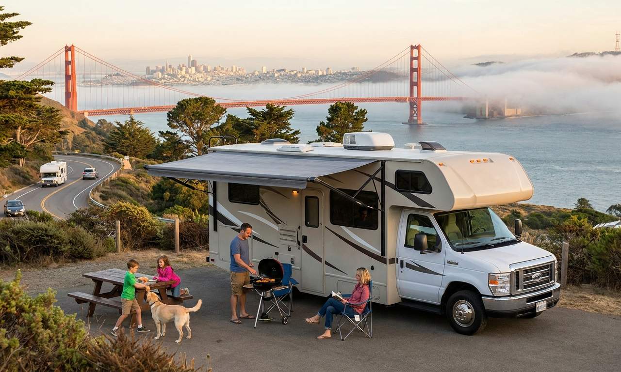 RV travel section-1 for San Francisco
