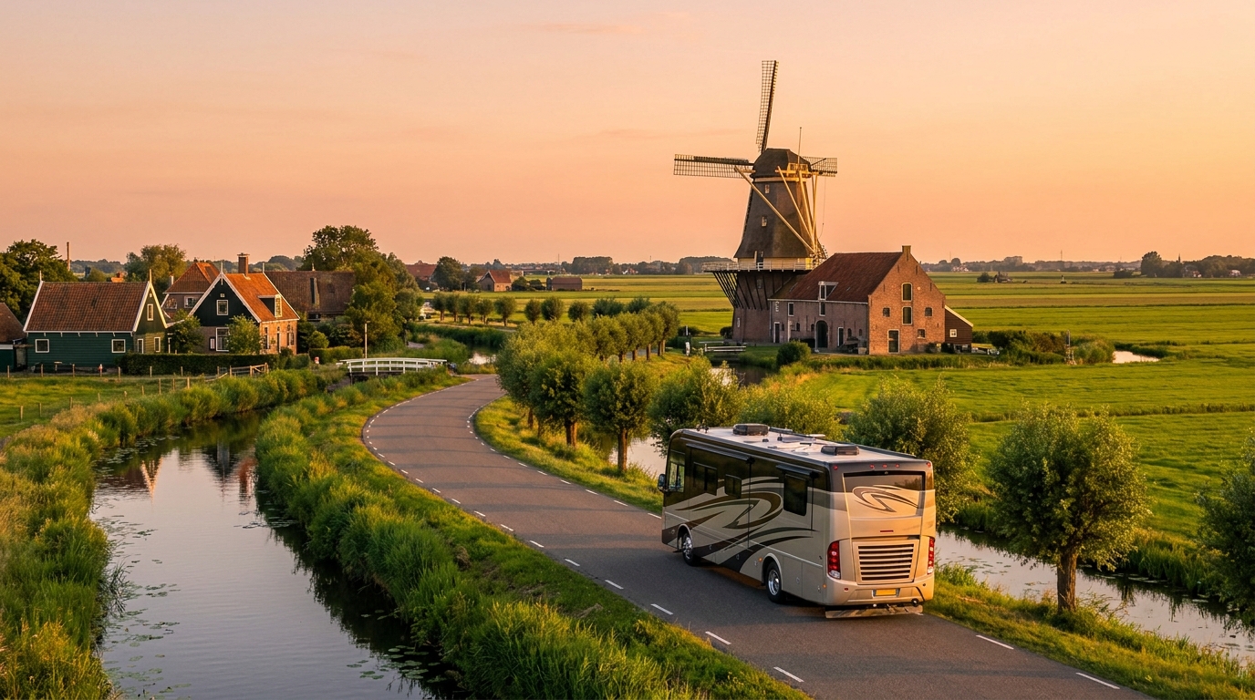 Long-Term RV Driving in Amsterdam - Monthly Routes 2026