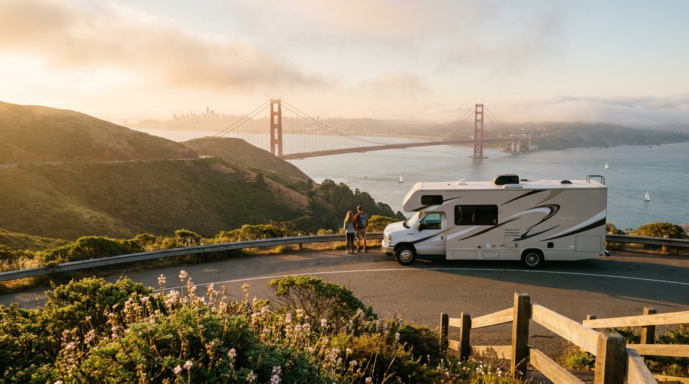 RV Rental Comparison in San Francisco - Suppliers and Vehicles 2026