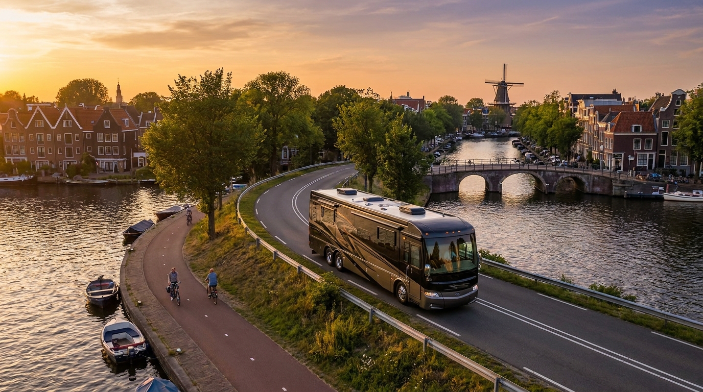 Luxury RV Driving in Amsterdam - Scenic Routes 2026