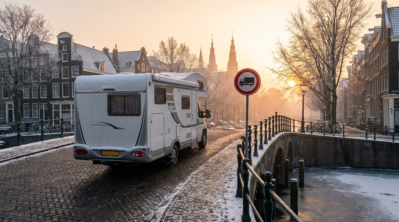 Winter RV Driving in Amsterdam - Safety Guide 2026