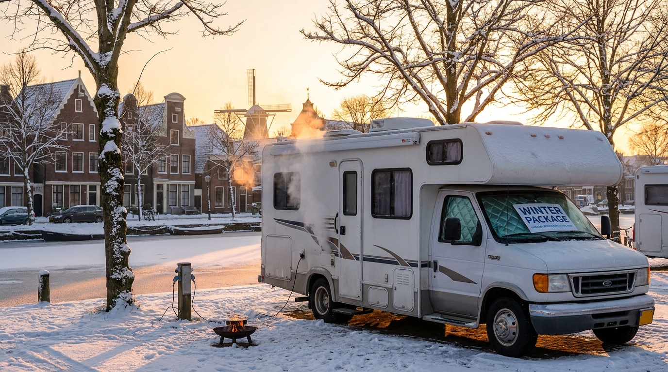 Winter RV Camping in Amsterdam - Heated Sites 2026