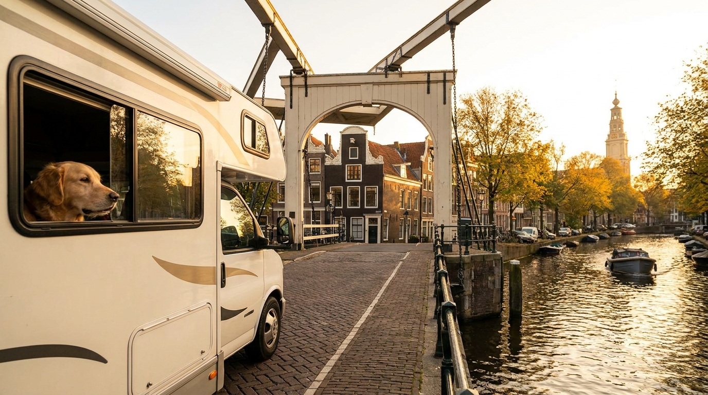 Pet-Friendly RV Driving in Amsterdam - Routes 2026