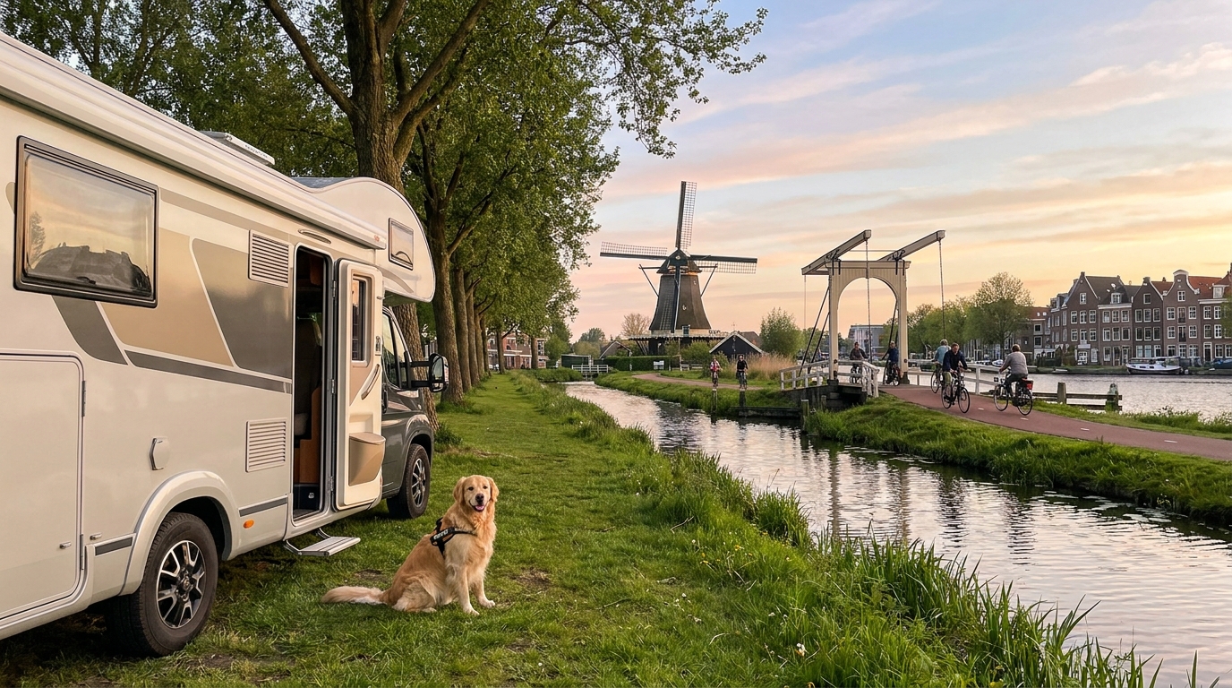 Pet-Friendly RV Itinerary in Amsterdam 2026