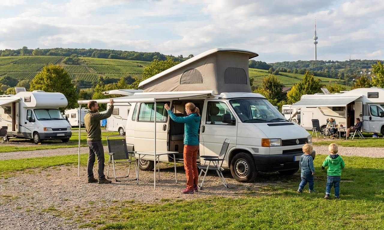 Scenic RV itinerary for seniors in Stuttgart