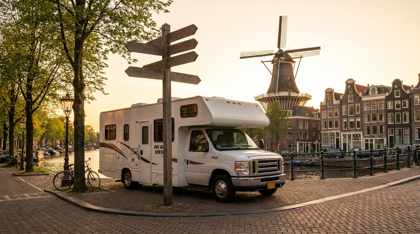 One-Way RV Itinerary in Amsterdam - Routes and Stops 2026