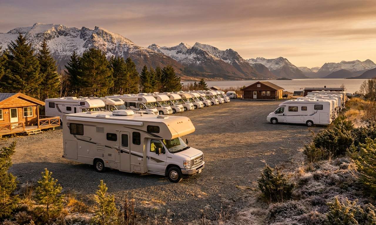 Luxury RV Camping in Tromsø - Premium Resorts 2026