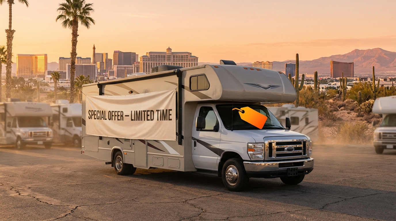 RV Rental Deals in Las Vegas - Latest Offers 2026