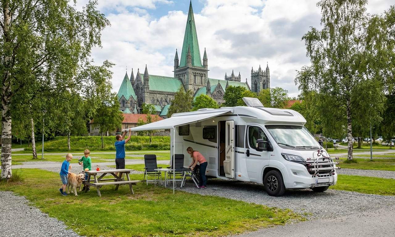 RV travel section-1 for Trondheim
