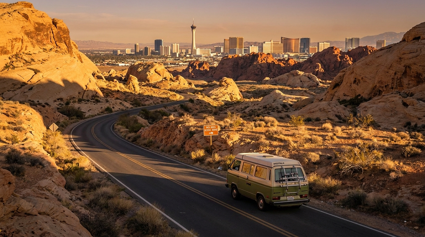 Weekend RV Driving in Las Vegas - Quick Routes 2026