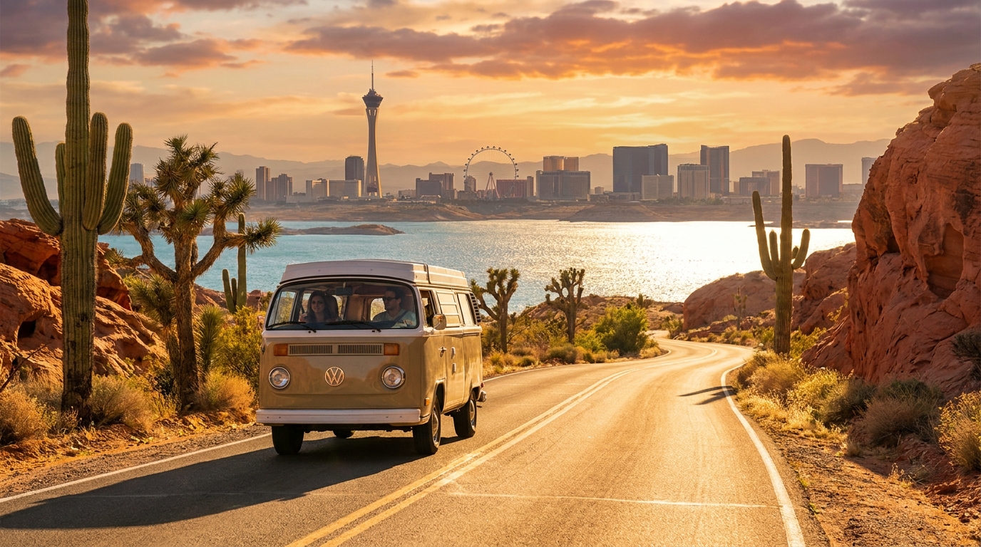 Romantic RV Driving in Las Vegas - Couples Routes 2026