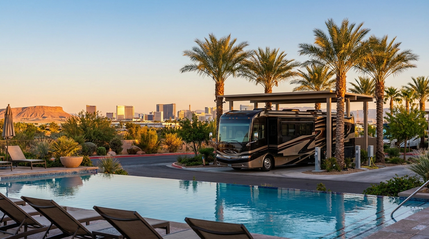Luxury RV Camping in Las Vegas - Premium Resorts 2026