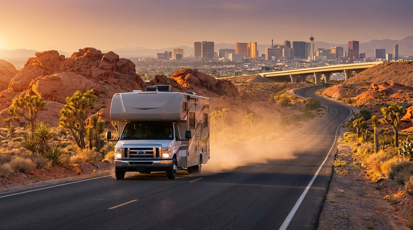 Last-Minute RV Driving in Las Vegas - Quick Plan 2026