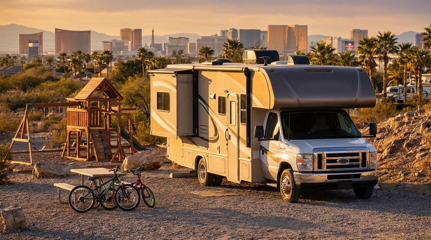 Family RV Camping in Las Vegas - Kid-Friendly Sites 2026