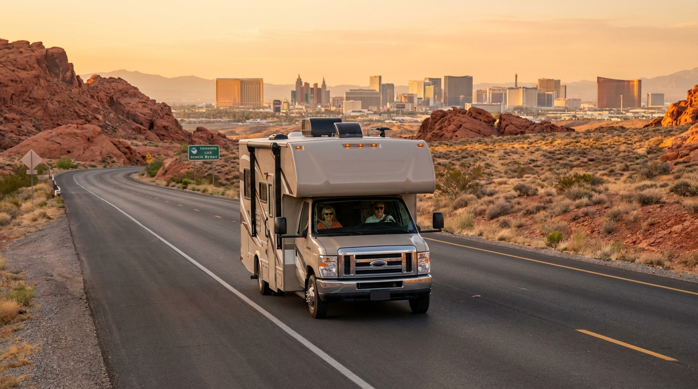 RV Driving in Las Vegas for Seniors - Comfort Routes 2026