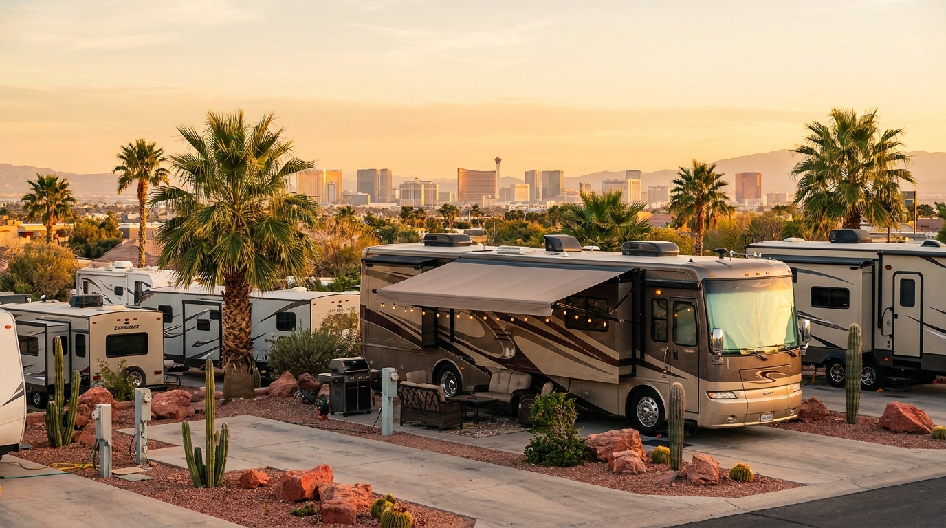 Long-Term RV Camping in Las Vegas - Monthly Sites 2026