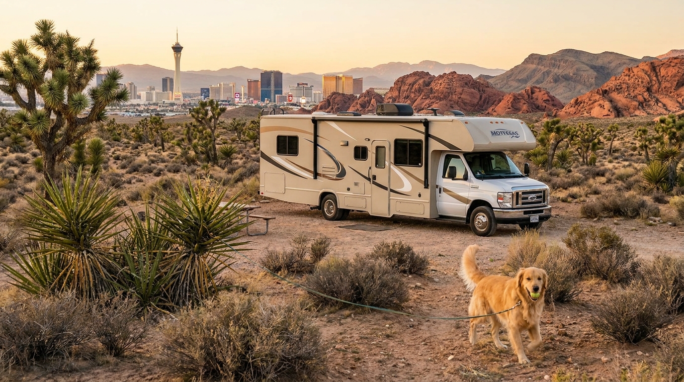 Pet-Friendly RV Camping in Las Vegas - Dog-Welcoming Sites 2026