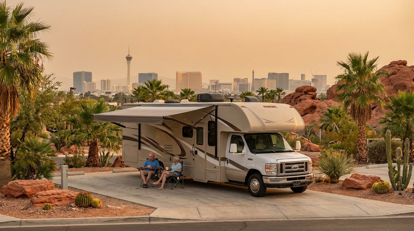 RV Camping in Las Vegas for Seniors - Comfort Sites 2026