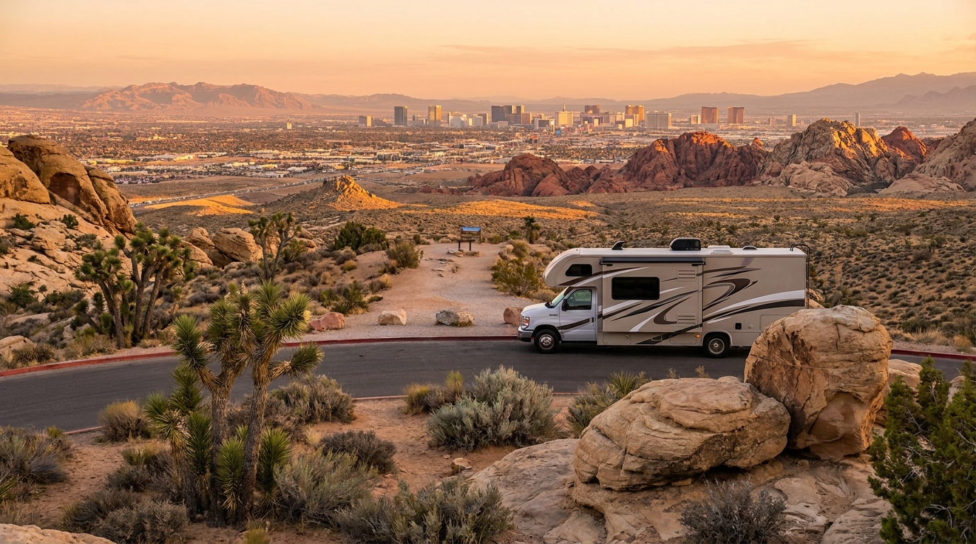 RV Itinerary in Las Vegas - Routes and Stops 2026