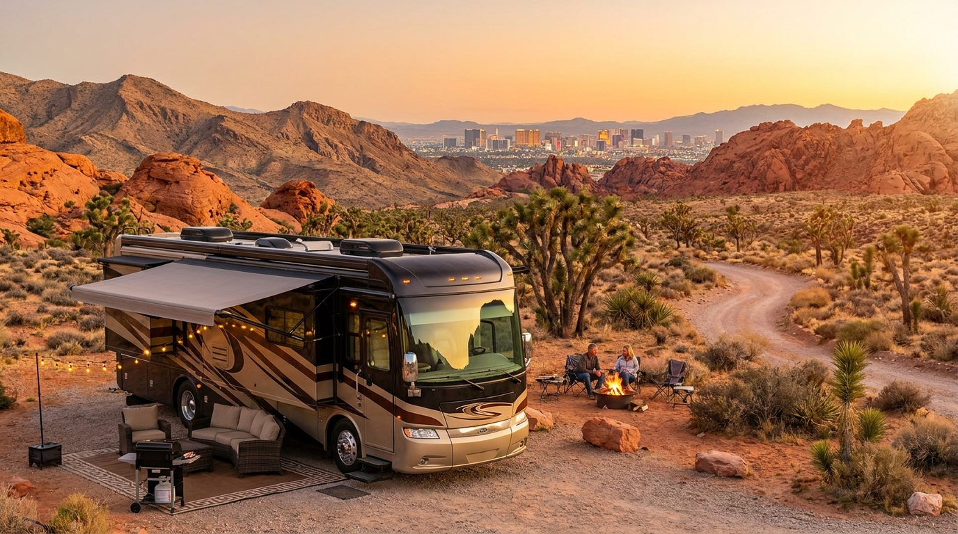 Long-Term RV Itinerary in Las Vegas - Monthly Plan 2026