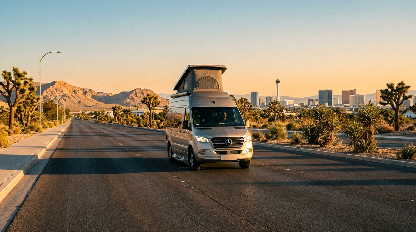 First-Time RV Driving in Las Vegas - Beginners Guide 2026