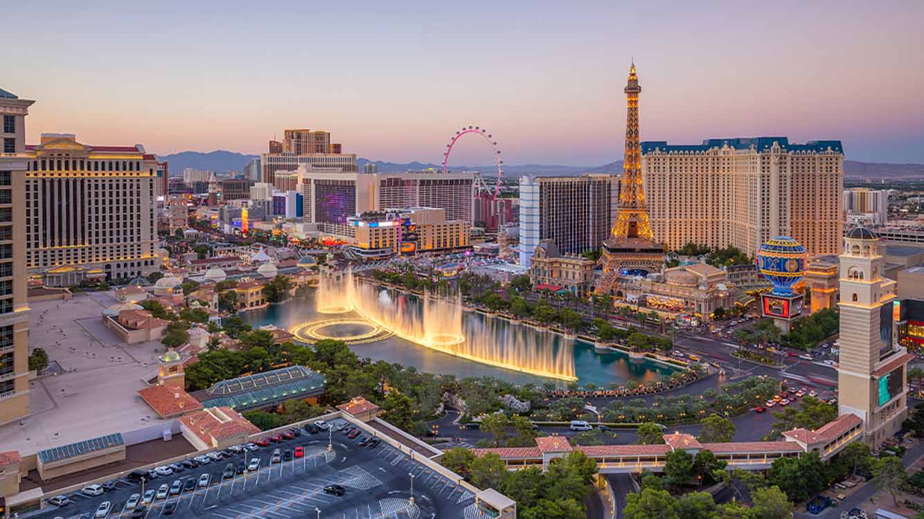 The iconic 'Welcome to Fabulous Las Vegas' sign