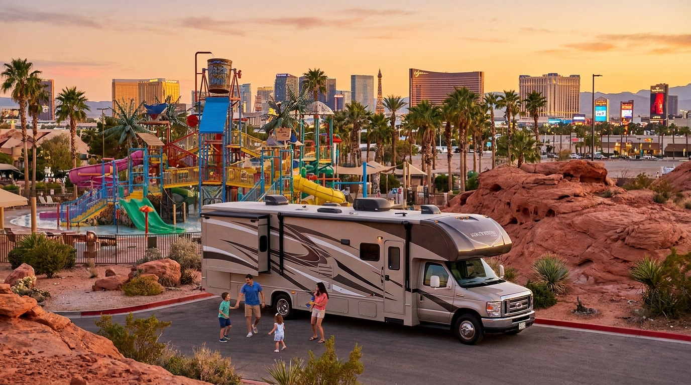 Family RV Itinerary in Las Vegas - Kid-Friendly Routes 2026