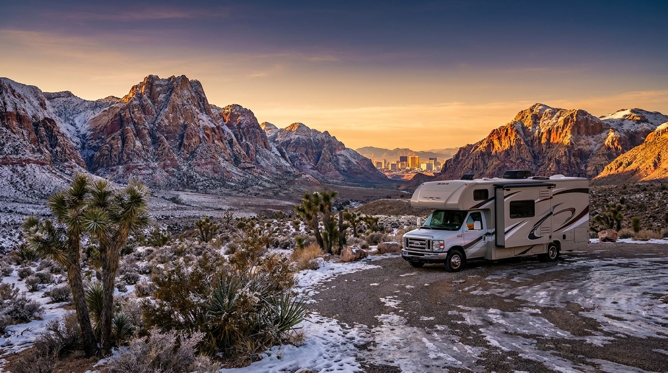 Winter RV Itinerary in Las Vegas - Cold-Weather Routes 2026