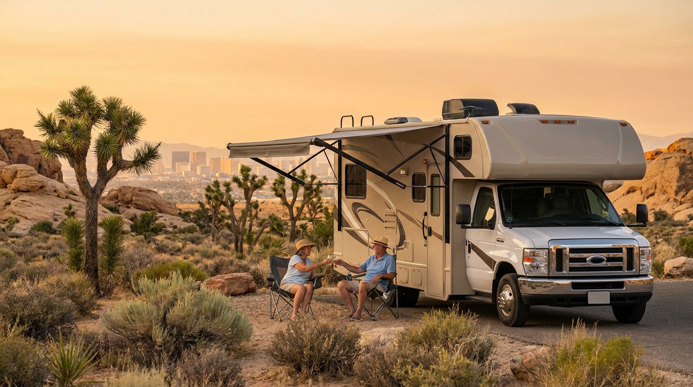 RV Itinerary in Las Vegas for Seniors - Comfort Routes 2026