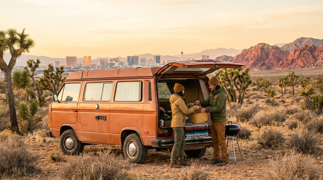 Romantic RV Tips for Las Vegas - Couples Travel 2026
