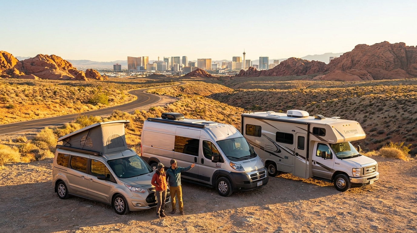 Weekend RV Rental Comparison in Las Vegas - Quick-Trip Suppliers 2026