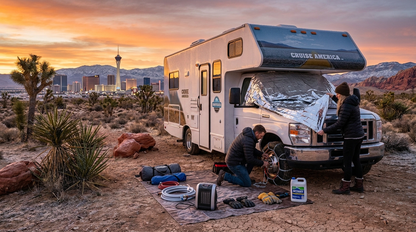 Winter RV Tips for Las Vegas - Cold-Weather Advice 2026