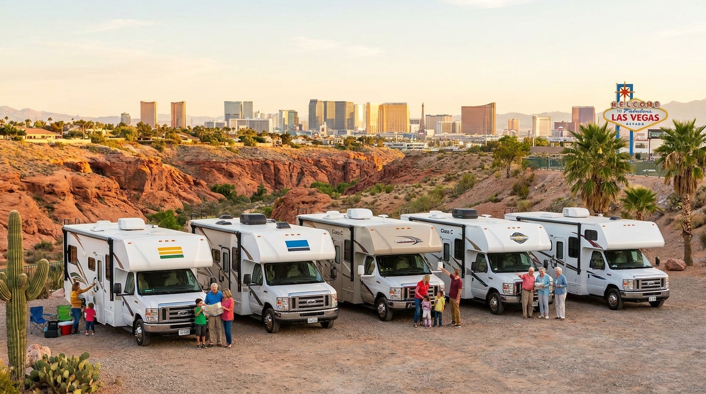 Family RV Rental Comparison in Las Vegas - Best Suppliers 2026