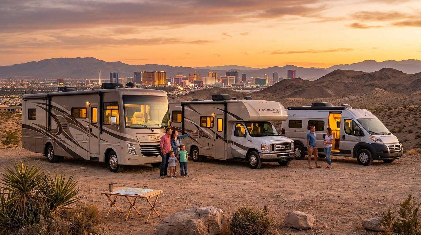 First-Time RV Rental Comparison in Las Vegas - Beginners Suppliers 2026
