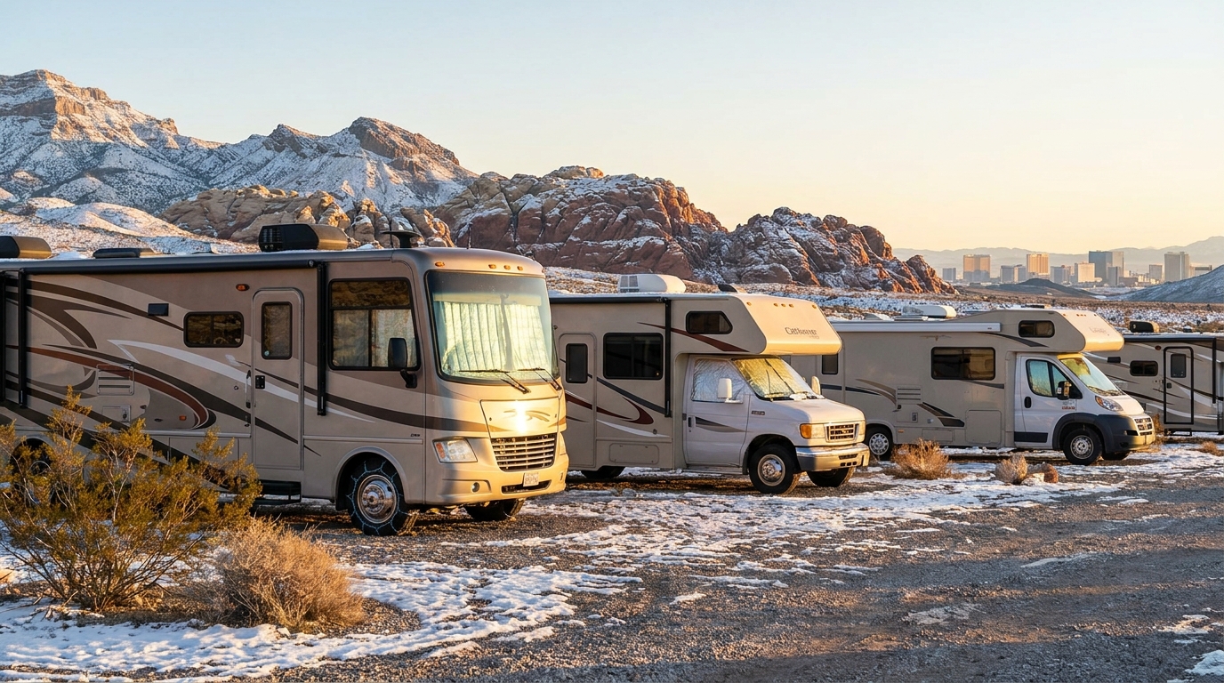 Winter RV Rental Comparison in Las Vegas - Cold-Weather Suppliers 2026