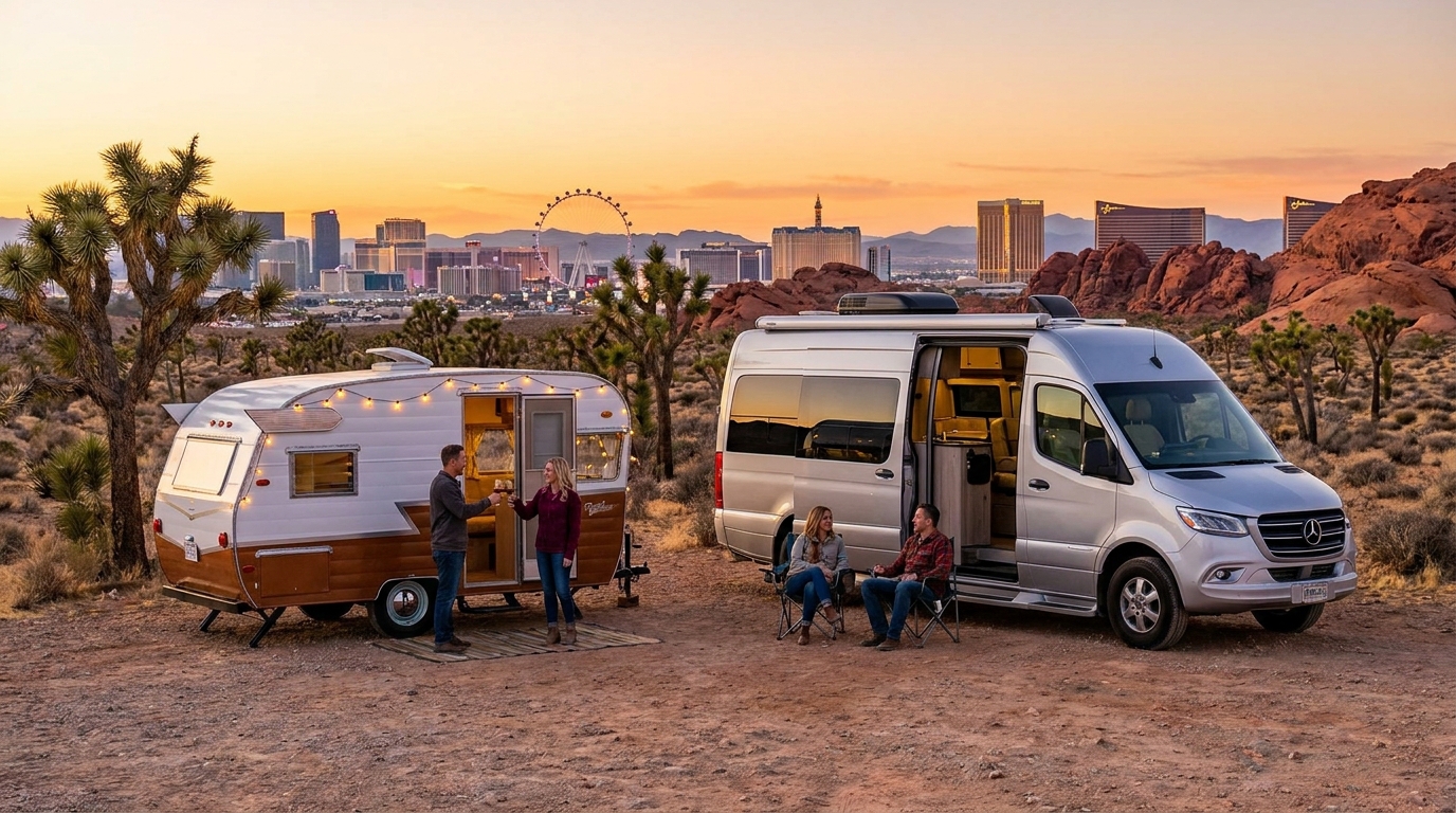 Romantic RV Rental Comparison in Las Vegas - Couples Suppliers 2026
