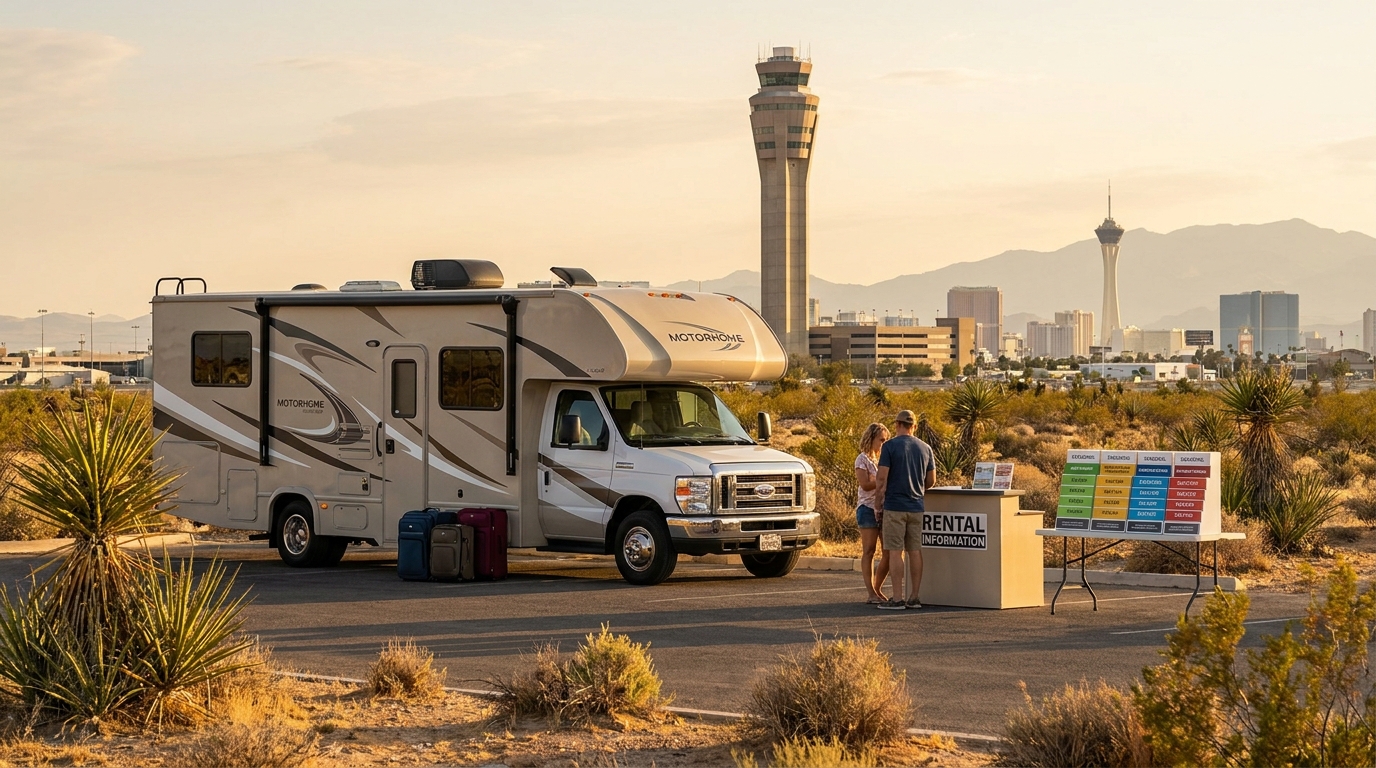 RV Rental Near Las Vegas Airport - Pickup Pricing 2026