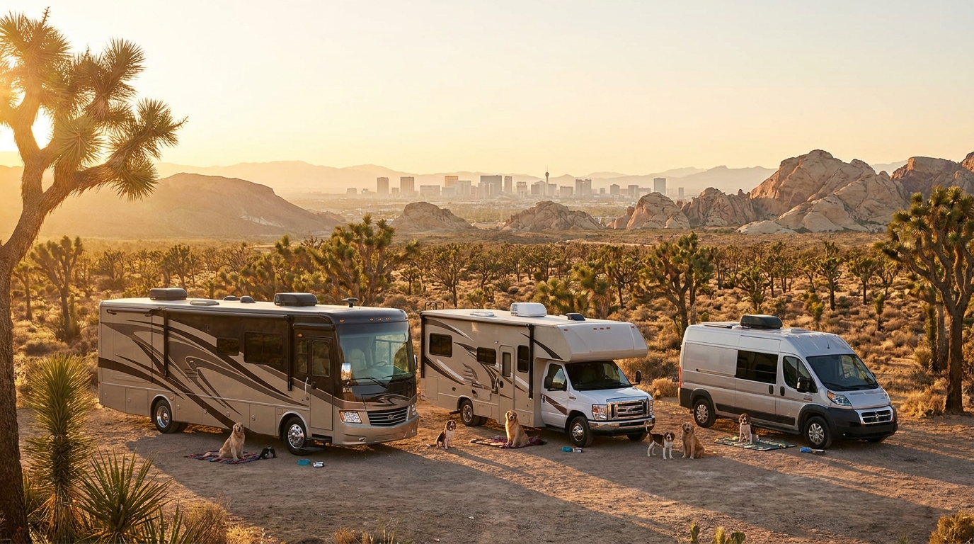Pet-Friendly RV Rental Comparison in Las Vegas - Suppliers 2026