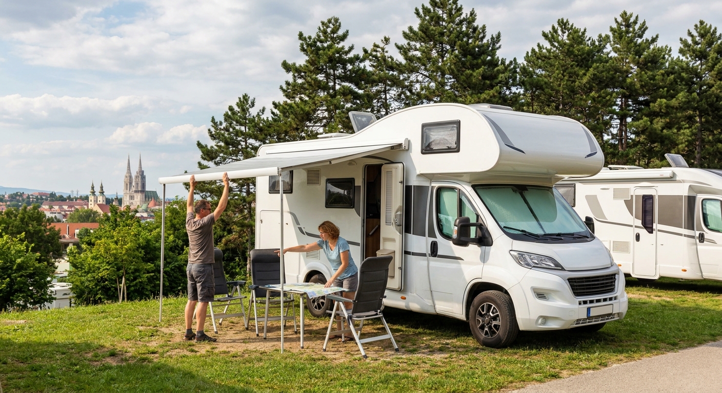RV travel section-1 for Zagreb