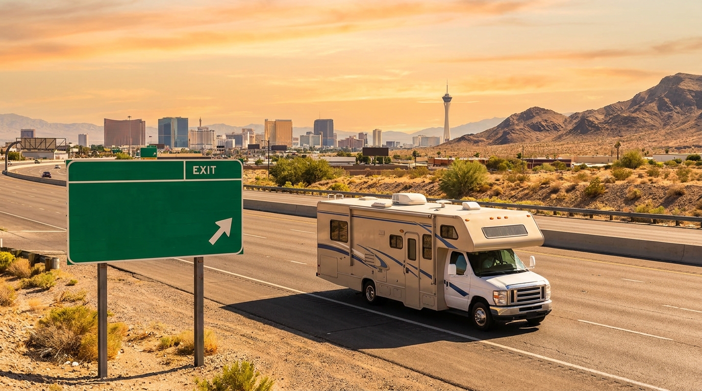 Driving an RV From Las Vegas Airport - Routes 2026
