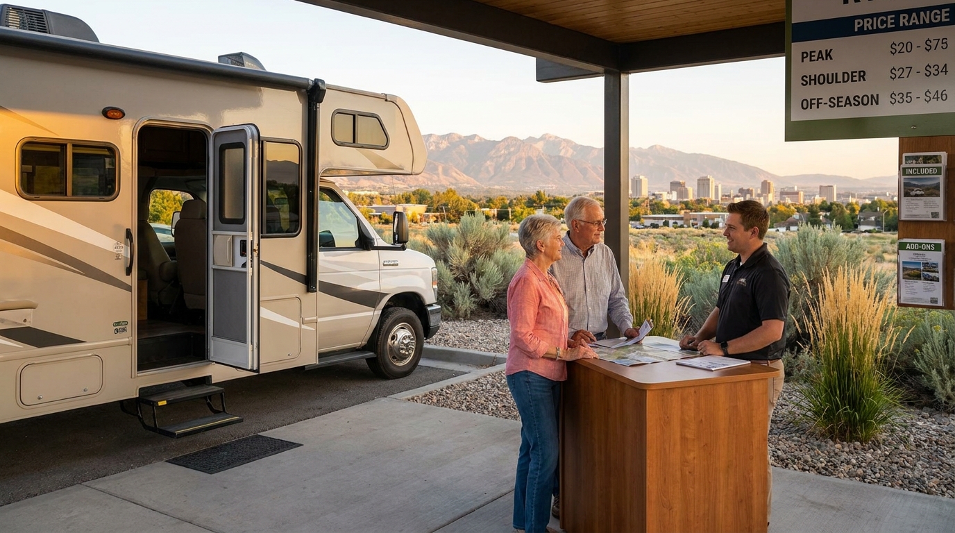 RV Rental in Salt Lake City for Seniors - Pricing 2026