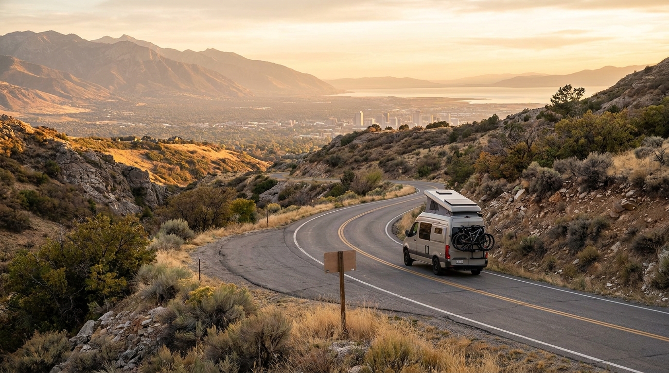 Weekend RV Driving in Salt Lake City - Quick Routes 2026