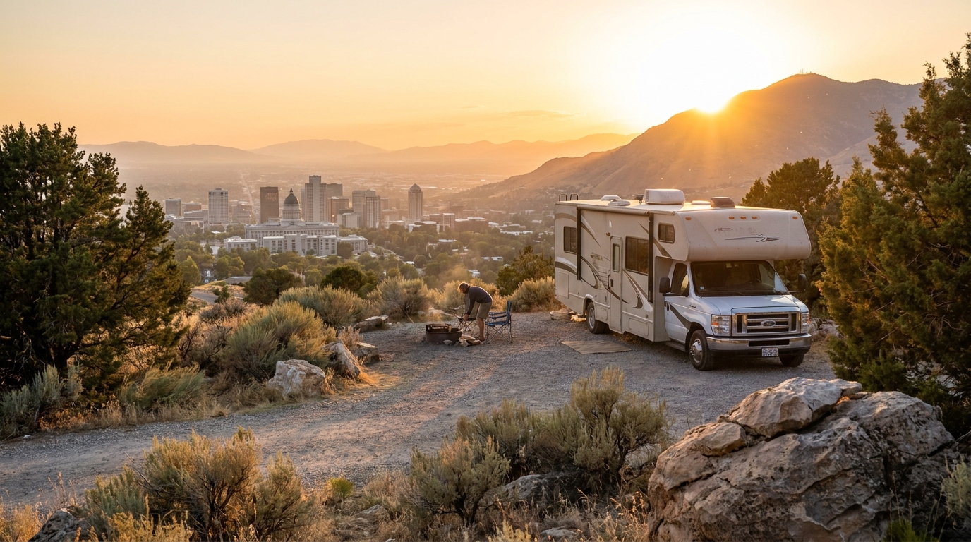 RV Camping for One-Way Trips in Salt Lake City 2026
