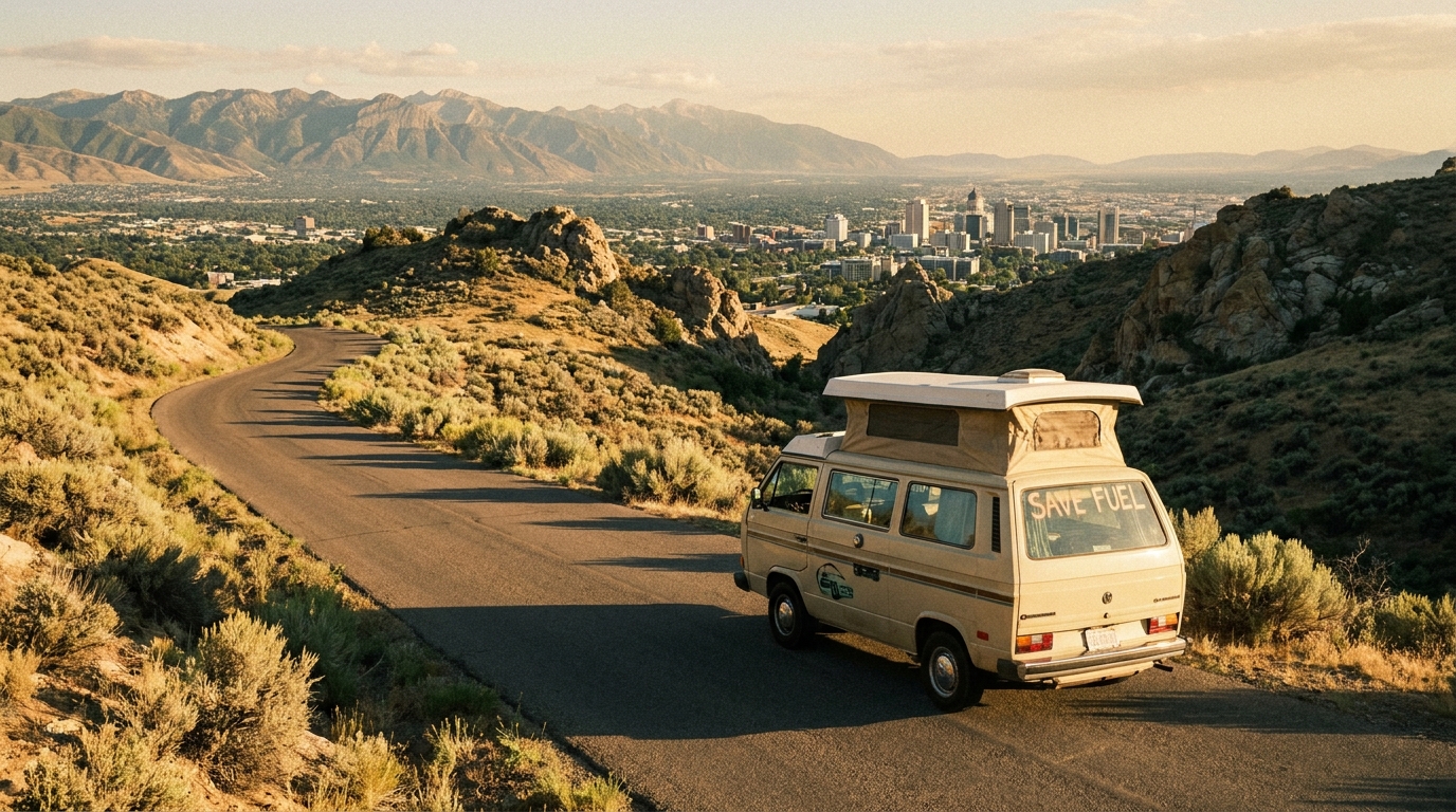 Budget RV Driving in Salt Lake City - Save on Fuel 2026