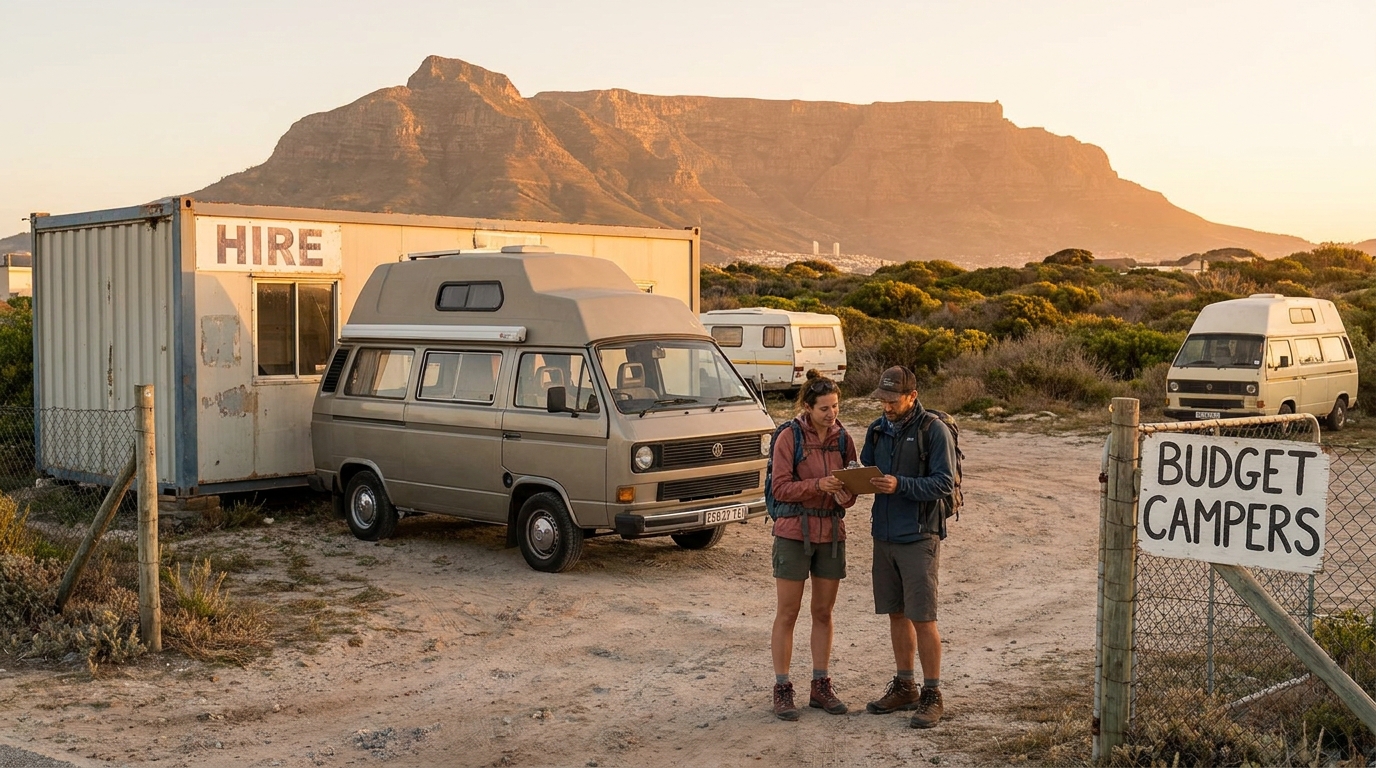 Airport RV Pickup Tips for Cape Town - Fly and Drive Guide 2026