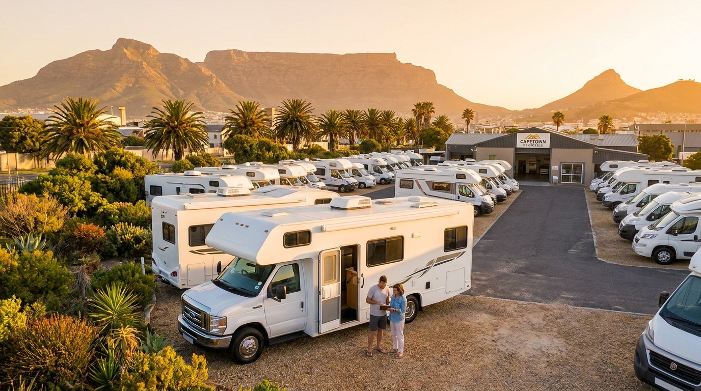 Airport RV Rental Comparison in Cape Town - Pickup Suppliers 2026