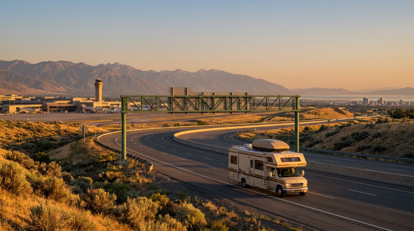 Driving an RV From Salt Lake City Airport - Routes 2026