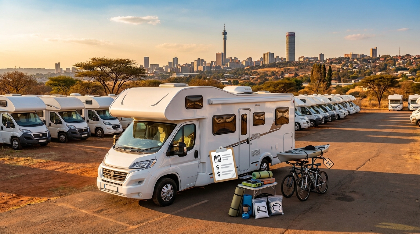 Airport RV Pickup Tips for Johannesburg - Fly and Drive Guide 2026